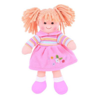 Bigjigs Toys látková panenka Jenny 25 cm