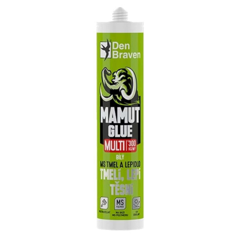 Den Braven Lepidla - Lepidlo MAMUT Multi 290 ml kartuše černá 52015BD