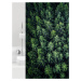 GRUND Sprchový závěs FORESTA zelená 180x200 cm