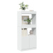 vidaXL Skříň highboard bílá 63 x 33 x 140 cm kompozitní dřevo