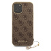 Guess 4G Charms zadní kryt GUHCP12MGF4GBR Apple iPhone 12/12 Pro brown