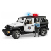 BRUDER 02526 Jeep Wrangler Policie s figurkou