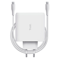 TRUST MAXO 100W USB-C CHARGER WHT 25140 Bílá