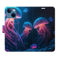 iSaprio flip pouzdro Jellyfish pro iPhone 13 mini