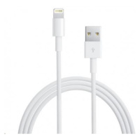 APPLE USB kabel s lightning konetorem - bílý (bulk balení) 2m