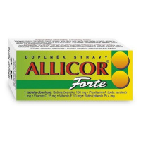 Naturvita Allicor Forte česnek+c+e+p+beta Tbl.60