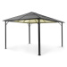 Blumfeldt Pantheon Solid Sky Ambient Solar, pavilon s střechou, 3 × 4 m, polykarbonát, hliník, o