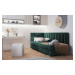 ArtBed Dětská postel COIMBRA III | zelená 90 x 200 cm