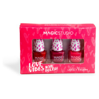 Magic Studio Love Vibes sada laků na nehty 3x6 ml