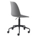 Furniria Designová kancelářská židle Jeffery šedá