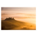 Fotografie Scenic Tuscany landscape at sunrise, Val, Pavliha, 40 × 26.7 cm