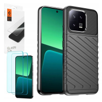 Pouzdro 2x Sklo Spigen pro Xiaomi 13, Tough Tpu Case