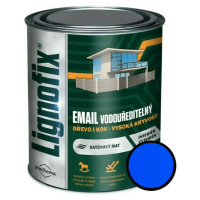 Barva vrchní Lignofix Email vodouředitelný modrá, 0,75 l