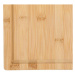 Bambusové prkénko na krájení Bergner Gril BG-39971-MM / 40 x 25 x 1,9 cm / hnědá
