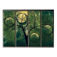Vícedílné obrazy - Zelený strom