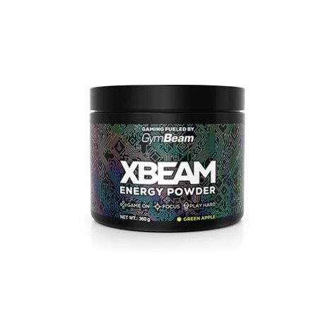 GymBeam XBEAM Energy Powder 360 g, green apple