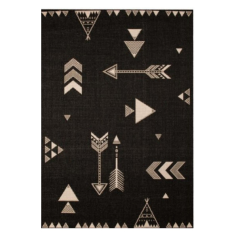 Dětský kusový koberec Vini 103021 | černý Typ: 120x170 cm
