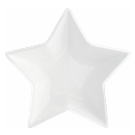 Altom Porcelánová miska Star, 19 x 18 x 5,5 cm, bílá