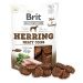 BRIT Jerky Herring Meaty Coins pamlsky pro psy 80 g