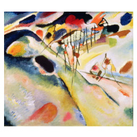 Obrazová reprodukce Landscape, 1913, Wassily Kandinsky, 40x35 cm