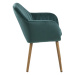 Dkton Designové židle Nashira lahvově zelená VIC
