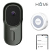 iGET HOME Doorbell DS1 Anthracite + Chime CHS1 White - set videozvonku a reproduktoru