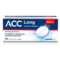 ACC LONG 600MG šumivé tablety 10