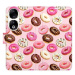 iSaprio Flip pouzdro Donuts Pattern 03 pro Honor 90 5G