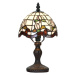 Clayre&Eef Stolní lampa 5LL-6180 ve stylu Tiffany