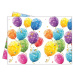 UBRUS plastový "Sparkling Balloons" 1ks