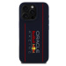 Oracle Red Bull Racing Silicone Vertical Logo MagSafe kryt iPhone 16 Pro modrý