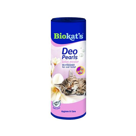 Biokat´s Deo Pearls deodorant do kočičí toalety s vůní dětského pudru 700 g Biokat's