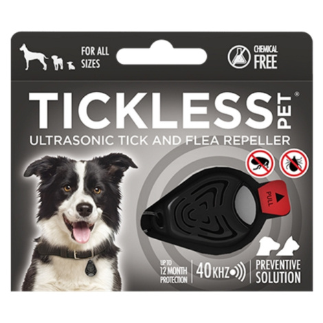 TICKLESS PET Ultrazvukový odpuzovač klíšťat a blech pro psy barvy black 1 kus