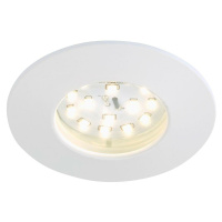 BRILONER LED vestavné svítidlo, pr. 7,5 cm, bílé IP44 BRI 7204-016