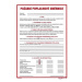 Tabule informační Požární poplachová směrnice A4