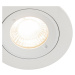 Moderní vestavné bodové svítidlo bílé kulaté IP44 - Xena Round