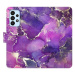 iSaprio flip pouzdro Purple Marble pro Samsung Galaxy A53 5G