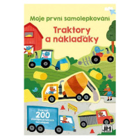 Traktory a náklaďáky - moje první samolepkování