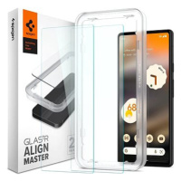 Spigen Glass AlignMaster 2 Pack Clear Google Pixel 6a