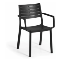 KETER Zahradní židle TEALEA ARM | černá
