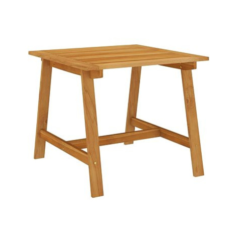 Zahradní jídelní stůl 88 × 88 × 74 cm masivní akáciové dřevo, 312405 SHUMEE