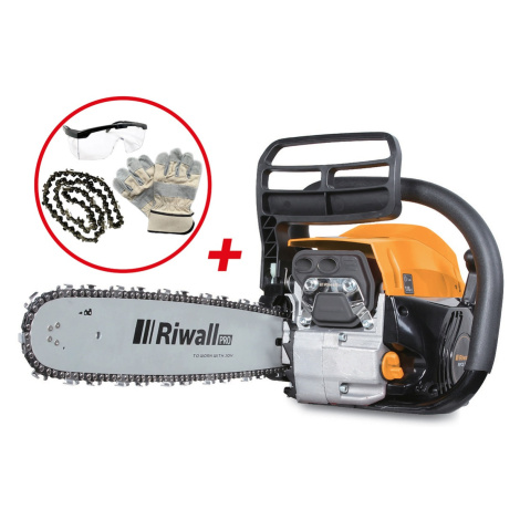 Riwall PRO RPCS 5140 SET - motorová pila + rukavice + ochranné brýle