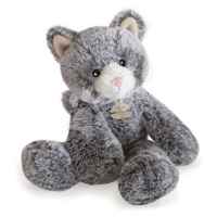 Plyšová kočička Cat Sweety Mousse Histoire d’ Ours v dárkovém balení šedá 25 cm od 0 měsíců