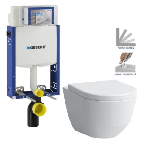 GEBERIT KOMBIFIX ECO, nádržka UP 320 bez tlačítka + WC LAUFEN PRO + SEDÁTKO 110.302.00.5 LP3