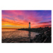 Fotografie Whalton Lighthouse Morning Beautiful Clouds Little, Devesh Tripathi / 500px, 40 × 26.