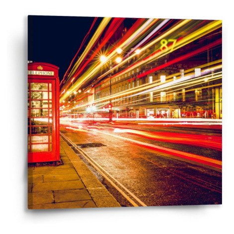Obraz Noční Londýn - 50x50 cm