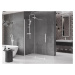 MEXEN/S Velar posuvné sprchové dveře Walk-in 140, transparent, bílá 871-140-000-03-20