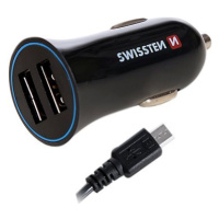 Swissten adaptér 2.4A + kabel micro USB 1.5m