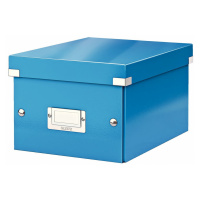 Modrá úložná krabice Leitz Universal, délka 28 cm