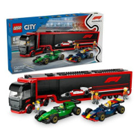 LEGO® City 60445 Kamion F1® s vozy F1® RB20 a AMR24